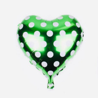 Шар фольгированый "Heart" зеленый (9036-1-4, 1/5000/50, 47см.) Шар фольгированый "Heart" зеленый (9036-1-4, 1/5000/50, 47см.)