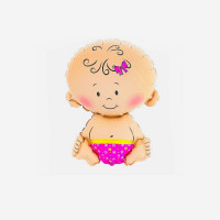 Шар фольгированый "Baby girl" девочка большая (9036-19-2, 1/3000/50, 79*49,5см) Шар фольгированый "Baby girl" девочка большая (9036-19-2, 1/3000/50, 79*49,5см)