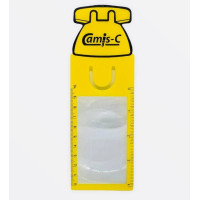 Лупа пластикова-закладка з лінійкою 19*6.5см