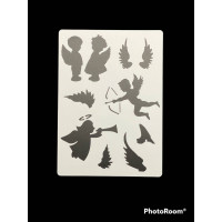 Трафатет А5 пластик 3014-12 1/200/12