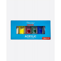 Краска акрил в наборе QSA0620 6 цв 20мл (2103-118)1/24/8/1