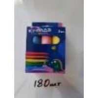 Крейда для асфальта 3 кольора товстий