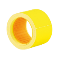 Цінники 20*30мм жовті (200шт)
