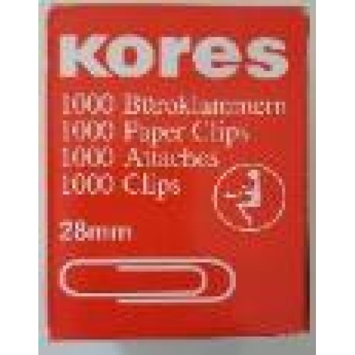 Скріпки "KOORES" 28мм